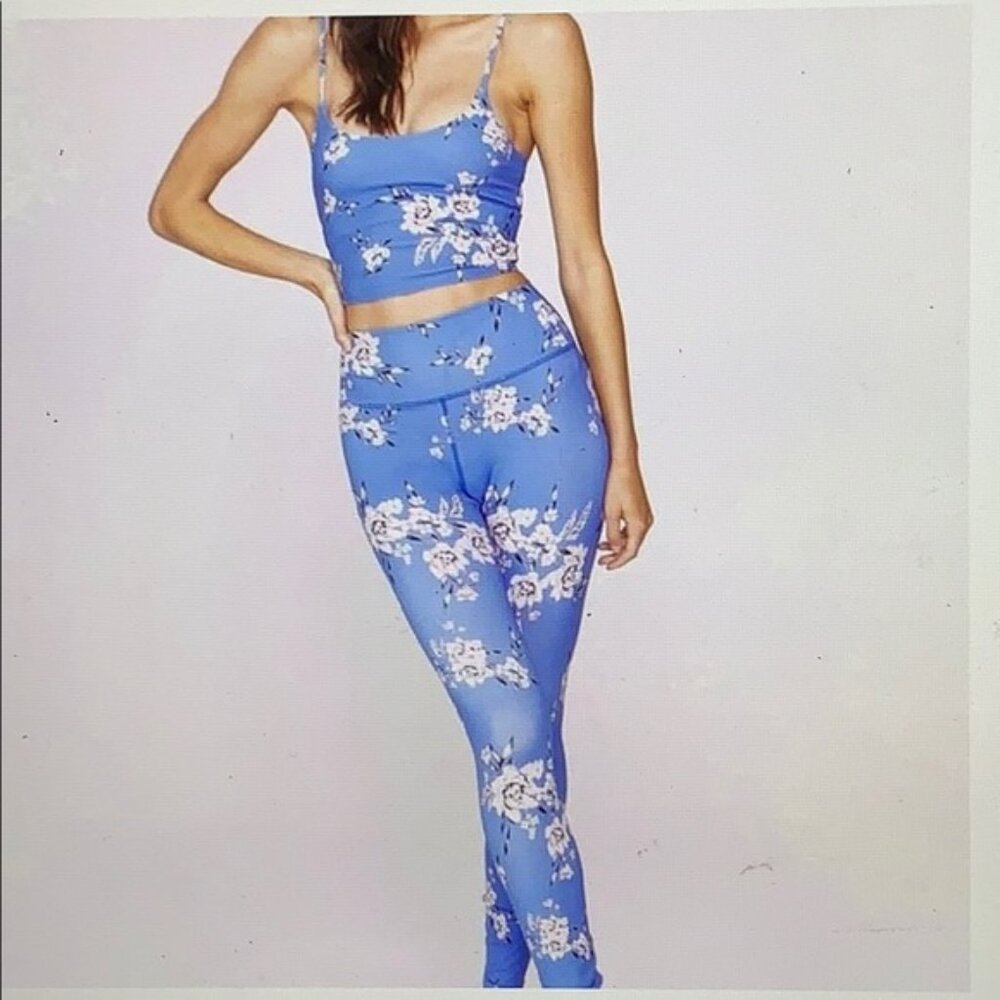 Spiritual Gangster Blue Floral Set